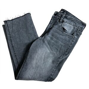 Oat New York Kick Flare Mid Rise Jeans